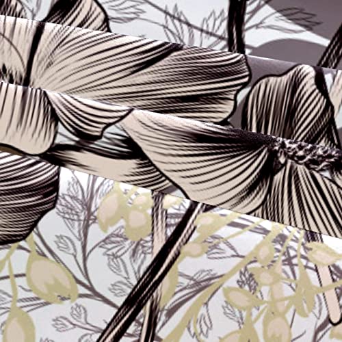 Parure de lit de printemps housse de couette fleurs papillons et linge de lit de qualité - 6