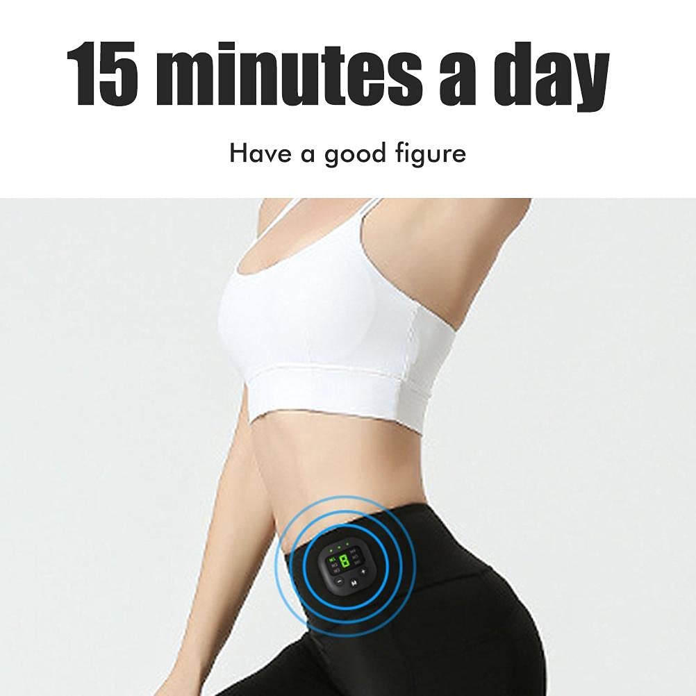 Pantaloni Da Yoga E Fitness Con Micro-Corrente EMS, Tasche E Sollevamento Dell'anca, Adatti Per Corsa, Pilates
