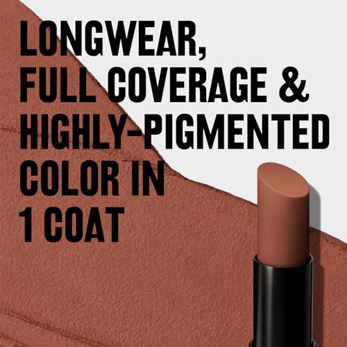 Image of REVLON ColorStay Suede INK Lipstick, Waterproof, Longwear, Transfer proof, Antioxidant-rich Vitamin E, With Vegan Formula made without parabens, Pure Talent - 004 (Pack of 2)