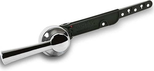 Miniatura 10 de Korky Strongarm Manija y Palanca de Inodoro de Metal - Universal para Adaptarse a Inodoros de Montaje Frontal, Angular, Lateral, Izquierdo y Derecho
