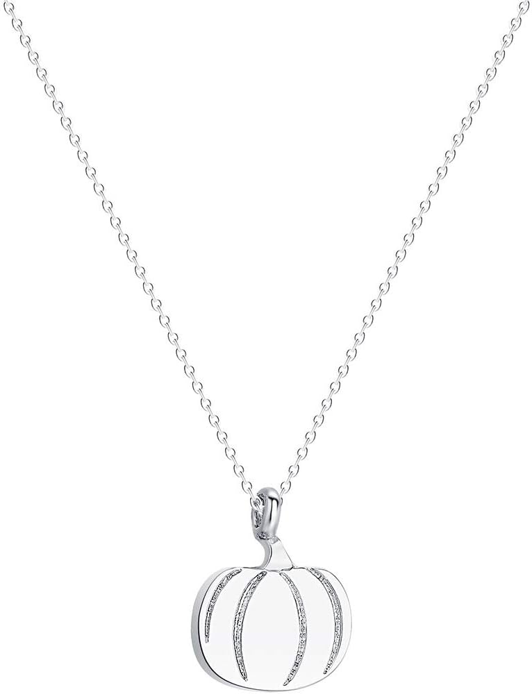 PONCTUEL ESCARGOT Dwcly Pumpkin Pendant Necklace Halloween Party Birthday Gift Jewelry Accessories