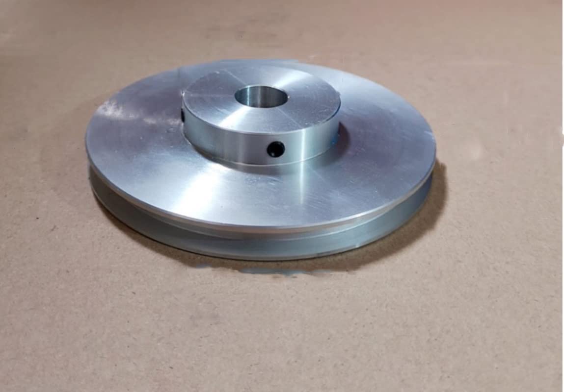Diamètre externe: 100 mm alliage d'alliage en aluminium Poule de poulie de la poulie de la poulie de poulie(10mm)