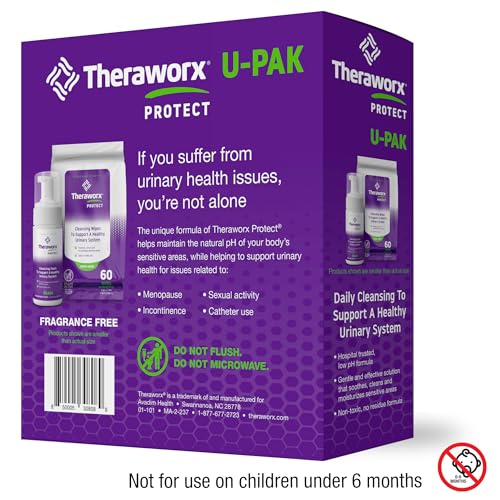 Image of Theraworx Protect U-Pak - Daily Cleansing Kit To Help Support A Healthy Urinary System (Pack of 1)