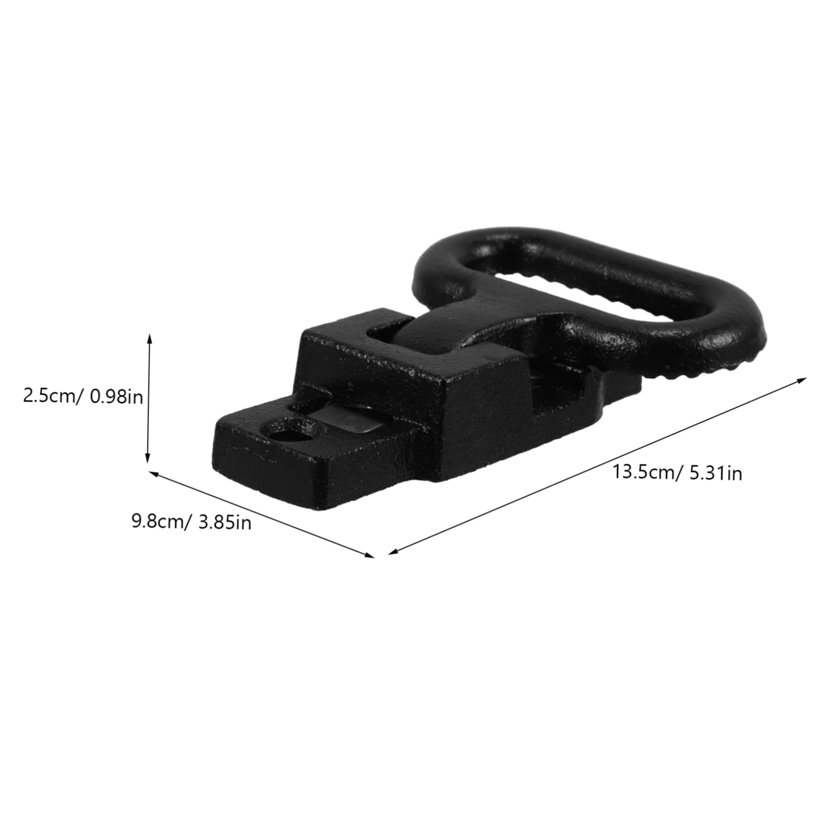 SHINEOFI Pedana Pieghevole Antiscivolo in Acciaio per Truck Nero | Accessori Inclusi per Installazione Semplice, Finitura in Stile Acciaio, Design Pieghevole per Uso su Camion
