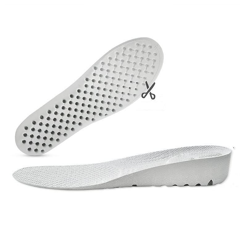 Semelles intérieures d'augmentation de hauteur for femmes coussin de semelle respirant en nid d'abeille talon ascenseur augmentation de la hauteur chaussures Inserts semelle intérieure(A2.5cm,3