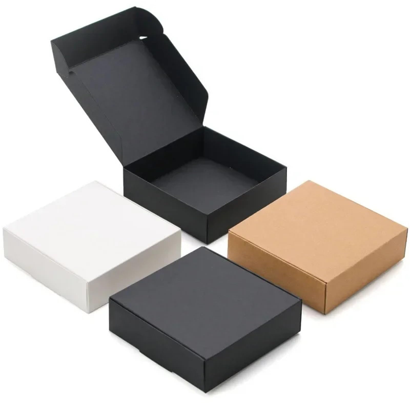 30 Stück einfarbige Papierbox Für Verpackung