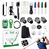 Weihnachtsgolfkalender - 550 g Golfausrüstung, 24 Tage Festlicher Golf-Advent, 2025 Feiertagsüberraschung | Saisonales Golf-Geschenkset für Ehemann, Vater, Sohn, Freund, Familie, Freunde, Spieler