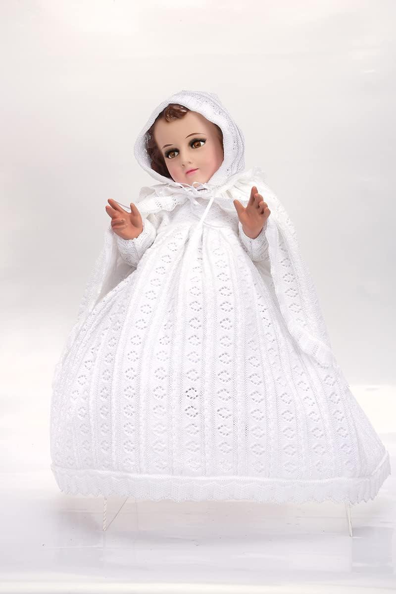 Ropon Tejido Vestido para Niño Dios. Baby Jesus Nativity Dress (30cm)