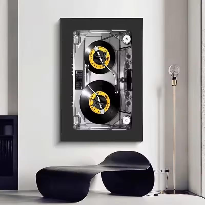 Impression mode unique platine DJ poster mural salon sans cadre