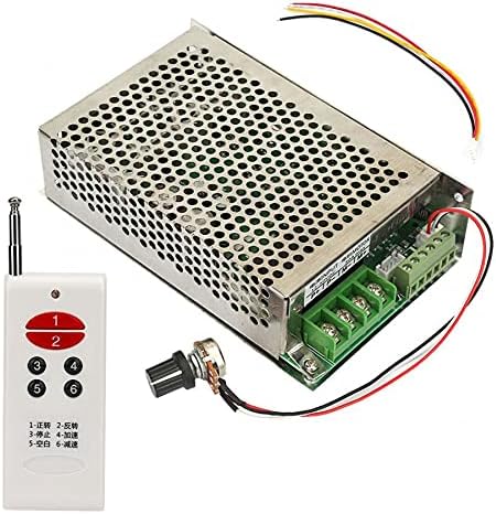 Wireless Remote Control DC Motor Governor Speed Controller 12V/24V/30V 30A Forward and Reverse