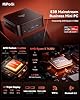 NiPoGi E3B Mini PC ΑΜD Ryzen 5 7430U(Max 4.3GHz,6C/12T) 32Go RAM(16Go+16Go Dual Channels)/1To SSD Mini Ordinateur de Bureau Étude WiFi 6/BT 5.2/4K Triple Display/VESA Supporté