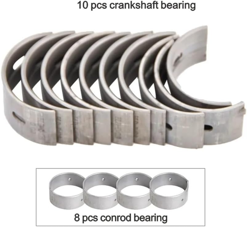 8個/10個 STD +25 +50 +75 +100 オートバイエンジン接続ベアリングクランクシャフトタイル YZF1000 YZ