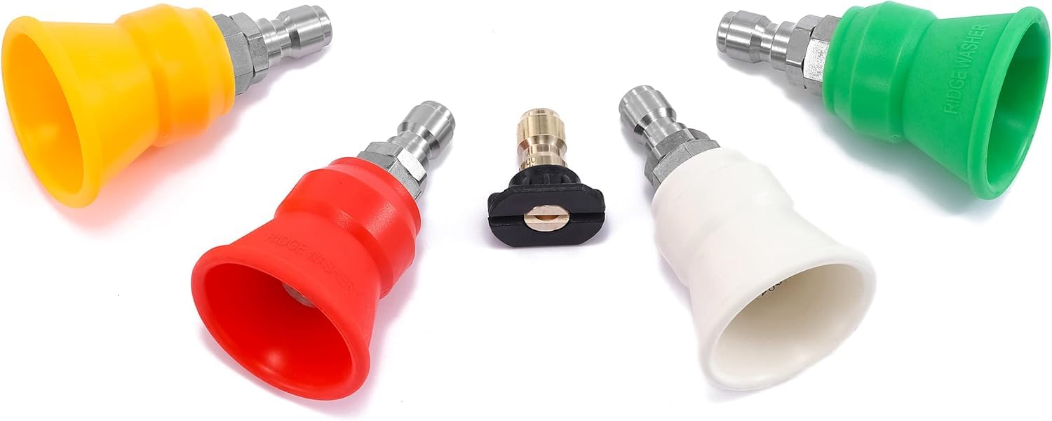 Pressure Washer Nozzle Guard, Cleaning Nozzle with Protector Holder — image 1