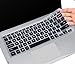 Keyboard Cover for 2018 Dell Inspiron 13 5000 i5368 i5378 i5379, Dell Inspiron 7373 7375 7368 i7368 7378 i7378, 15.6" Dell Inspiron 15 i5568 i5578 5579 7570 7573 7569 7579, Black