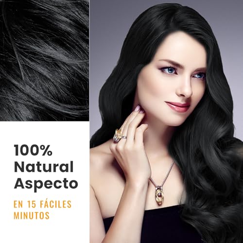 Schwarz Haarfärbeshampoo für Graues Haar 3 in 1, Haarfarben Shampoo für Männer und Frauen, Black Hair Dye Shampoo for Gray Hair, shampoo gegen graue haare (500 ml)