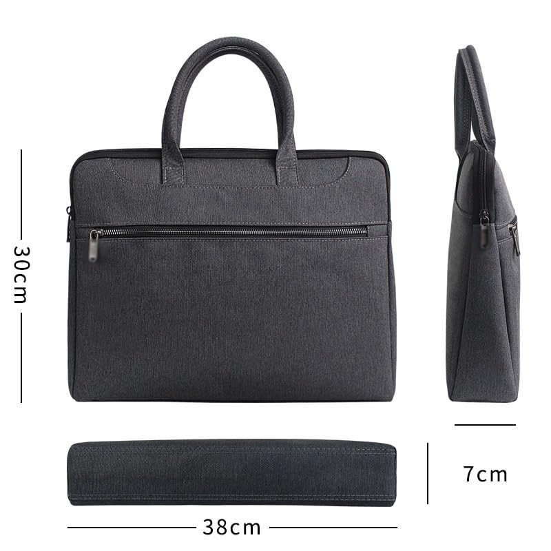 Briefcase Multi-Layer Handbag Document Bag Zipper A4 Conference File Bag Document Bag4