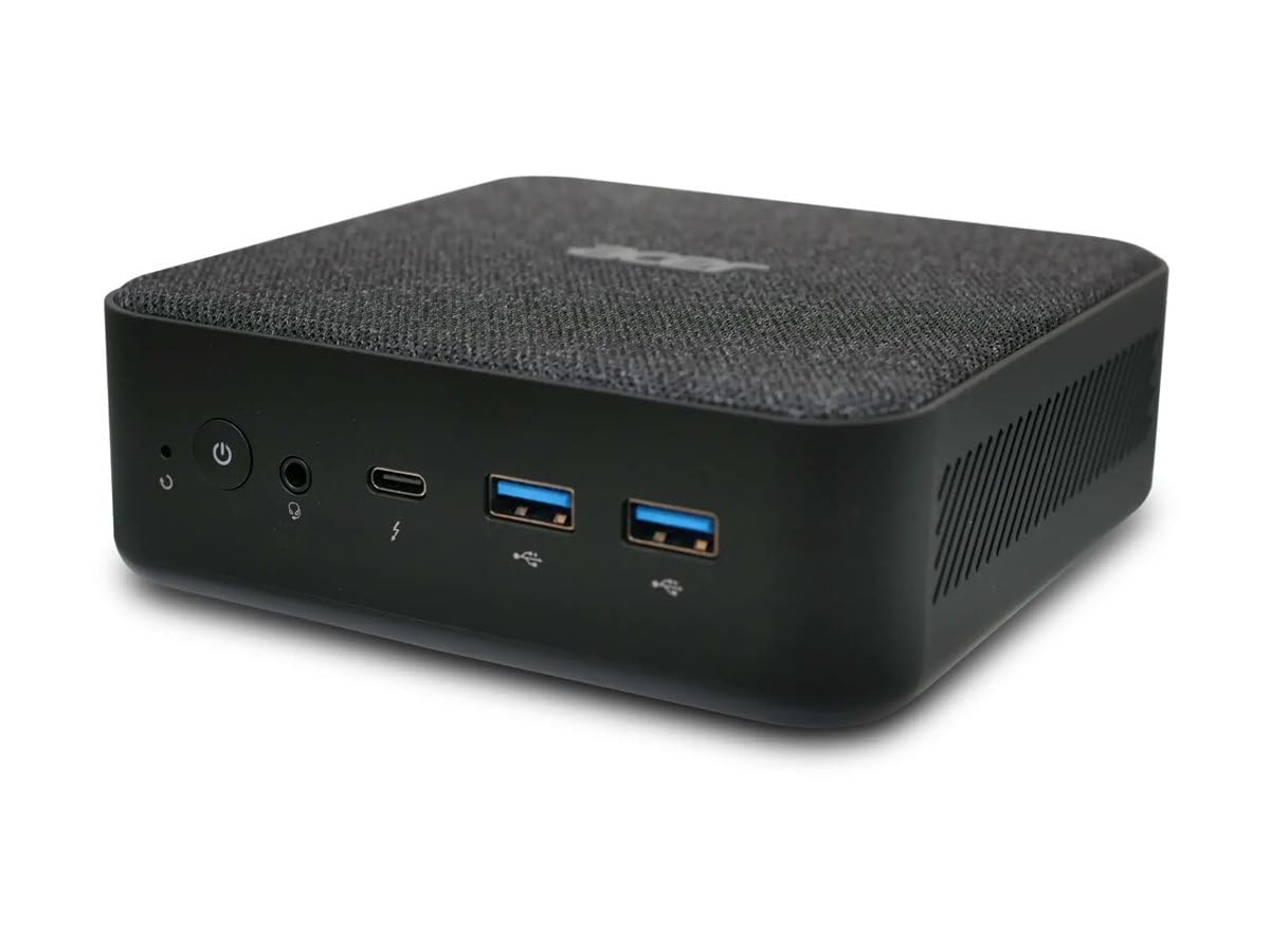 Acer Revo Box RB102-14U5U - Barebone - Mini-PC - 1 x Core Ultra 5 125U / 1,3 GHz - RAM 16GB - SSD 512GB - Intel Graphics - Wi-Fi 6, Bluetooth, 1GbE, 2,5GbE - WLAN: 802,11a/b/g/n/ac/ax, Bluetooth - Wi