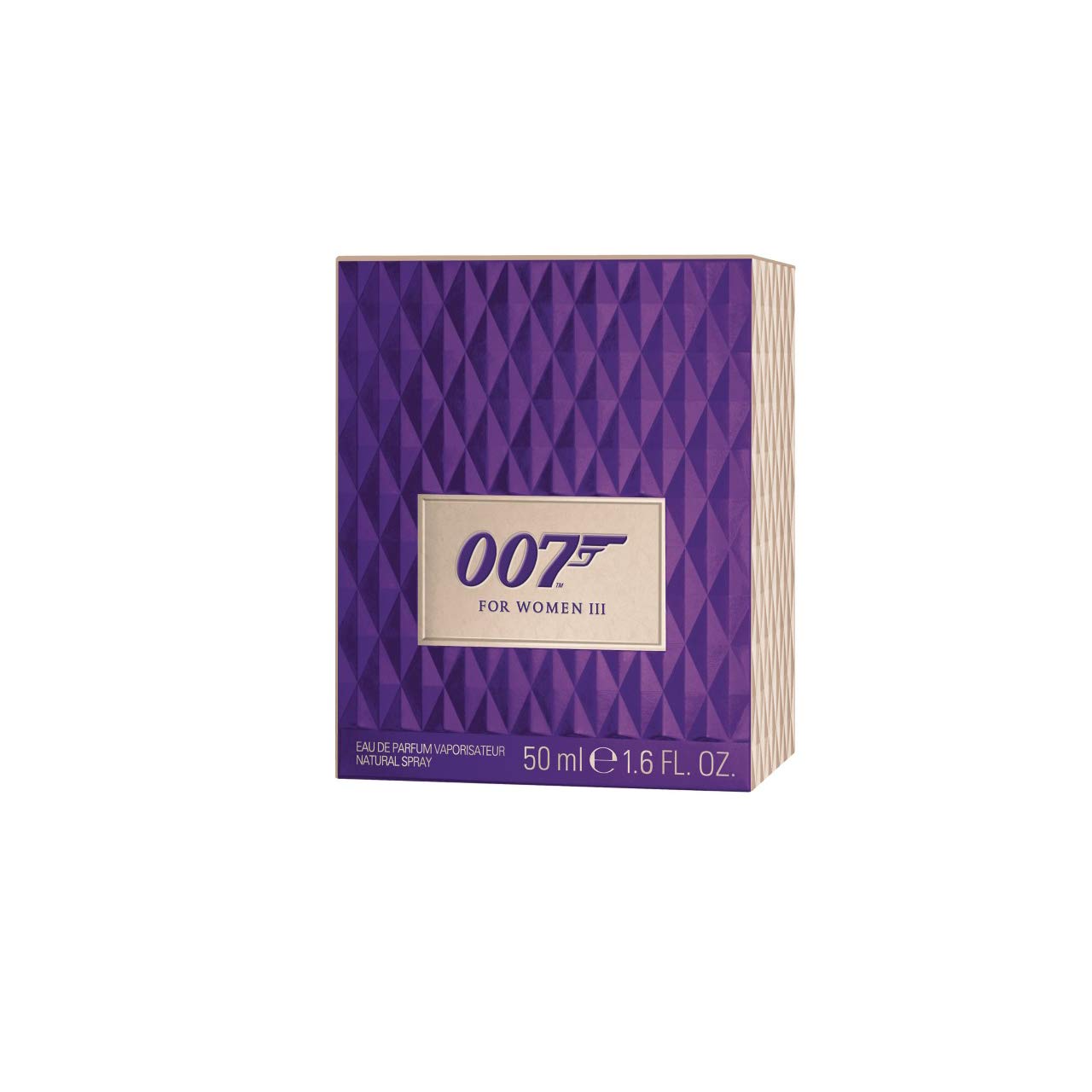 James Bond 007 for Women – Eau de Parfum Frauen Natural Spray III – Orientalisch wohlriechender Damenduft für atemberaubend sinnliche Auftritte – 1er Pack (1 x 50ml)