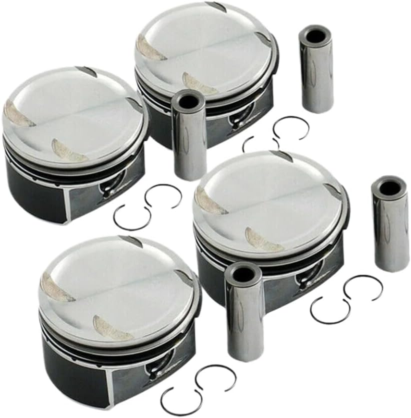 Engine Piston Ring Set Compatible with Select Automotive Models - Includes Part Numbers 2710300024, 2710302217, 2710306617