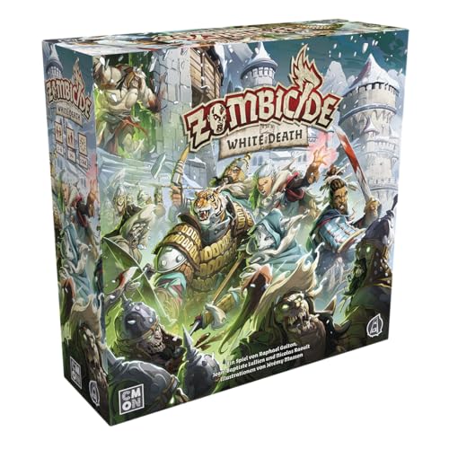 CMON Zombicide: White Death Grundspiel Kennerspiel Dungeon Crawler 1-6 Spieler Ab 14+ Jahren 60 Minuten Deutsch