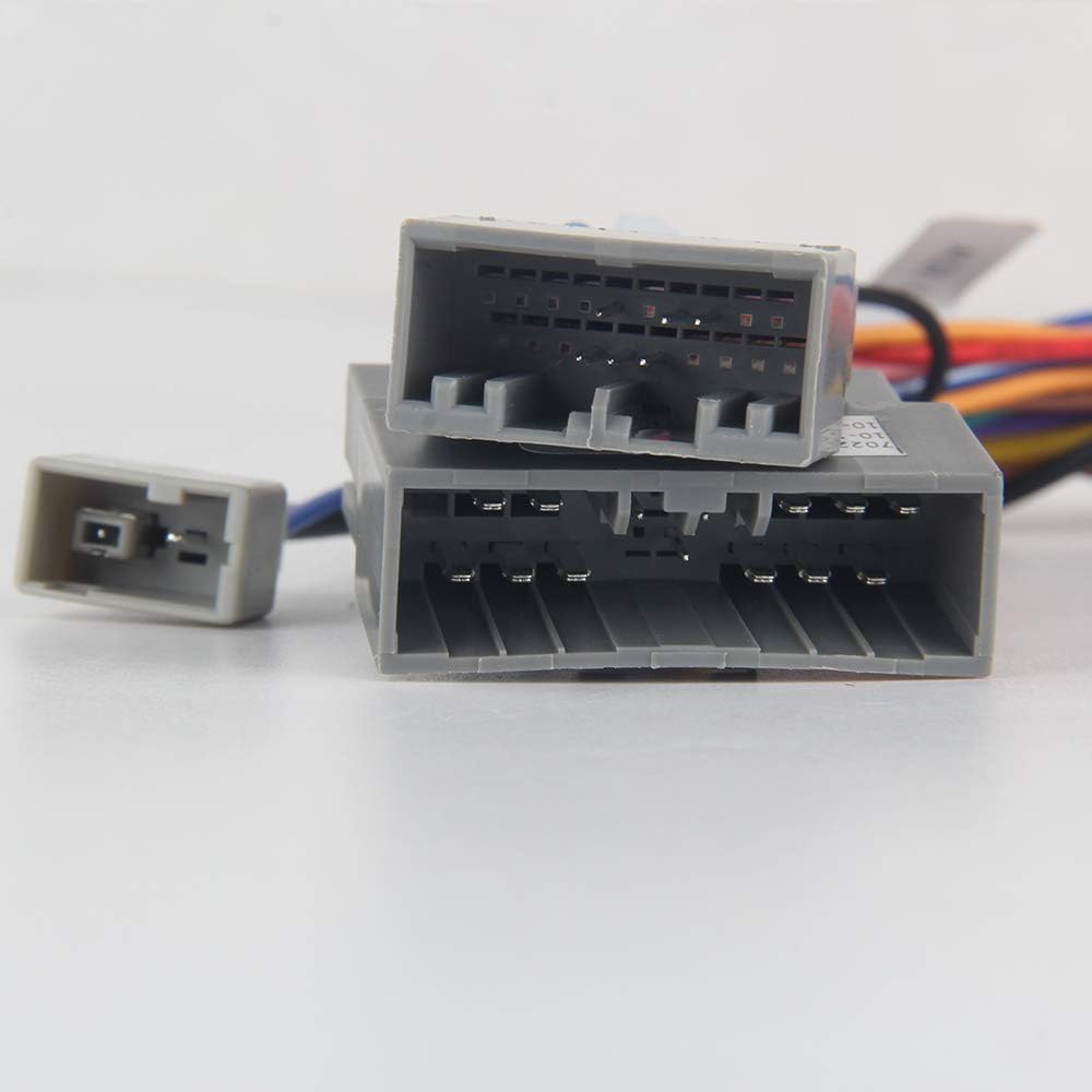 Amazon.com: Dasaita Car Radio Power Cable Adapter Wire Harness for 