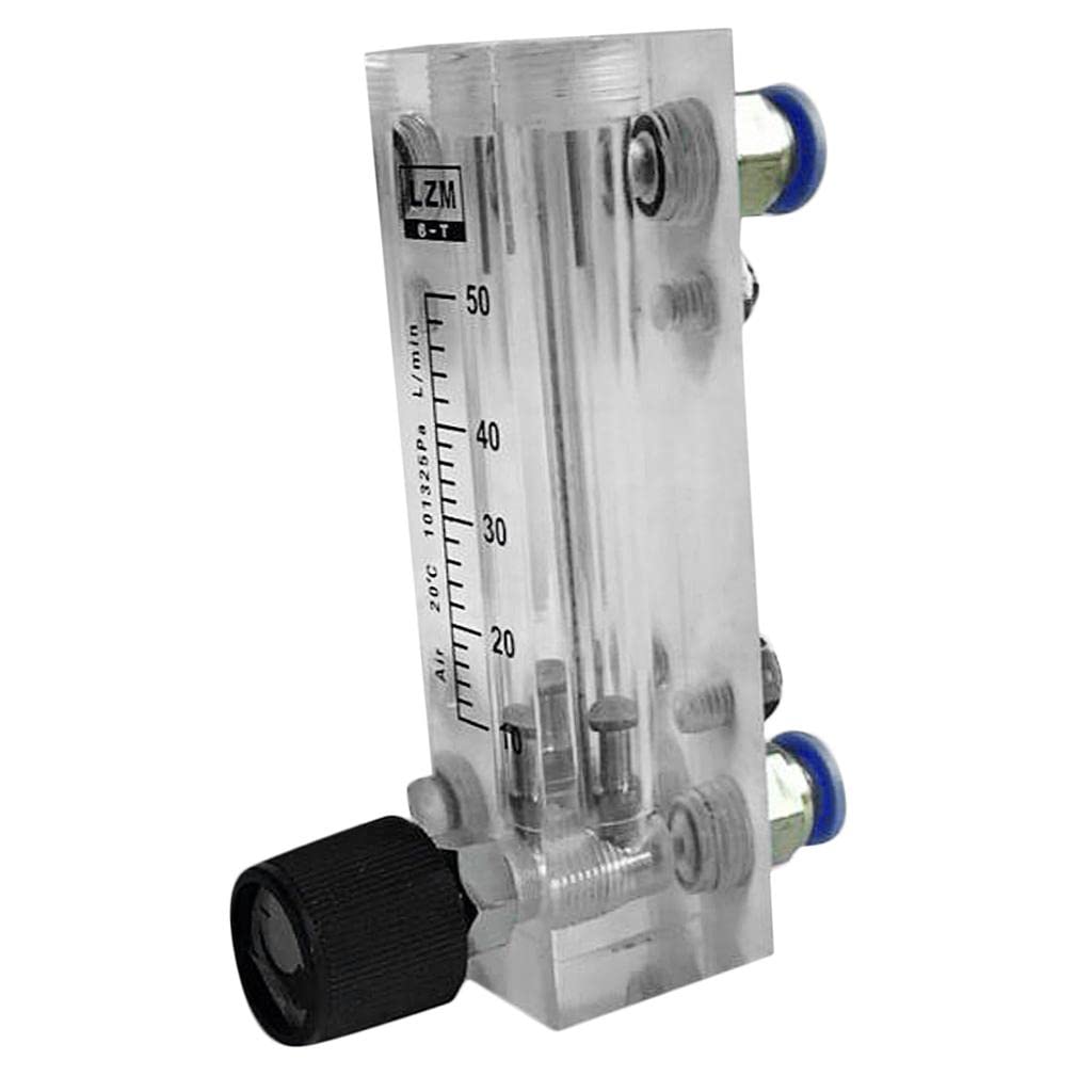 Débitmètre à Rotor En Verre de 102 Mm pour Oxygène Domestique, A -Gaz 10-50L / MIN