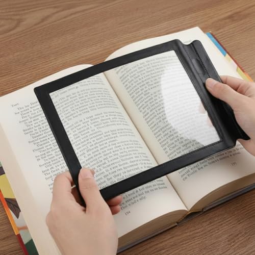 Image of oddpod A4 Big Size Fresnel Lens & Flexible Plastic 3X Magnifying Sheet with Frame - Pack of 1 piece