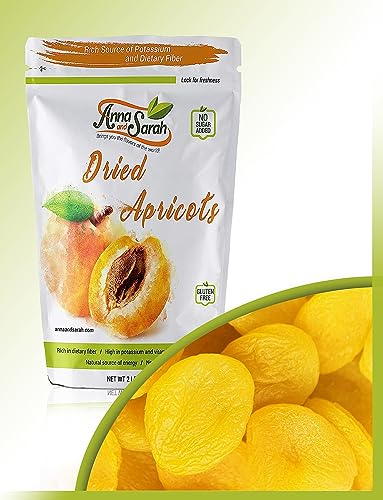 Anna And Sarah B00Q0632P8 Dried Turkish Apricots Size #1 Big Size In Resealable Bag thumb #2