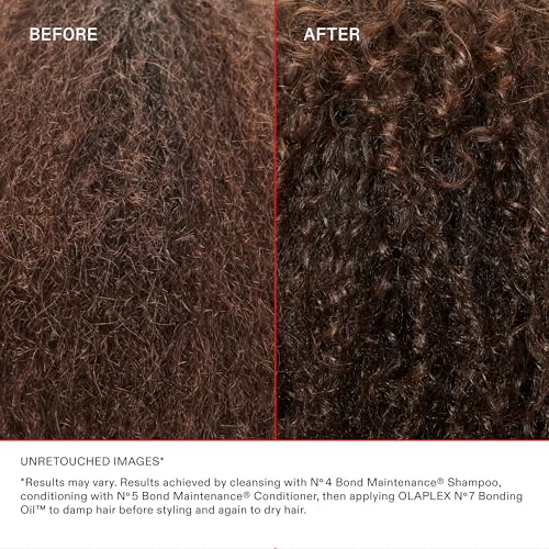 Image of Olaplex N.7 Bonding Oil: High Shine | Heat Protectant, Visibly Smooths & Softens Hair, Added Color Vibrancy, Up to 72 Hour Frizz Control | For Coily, Curly, Straight, and Wavy