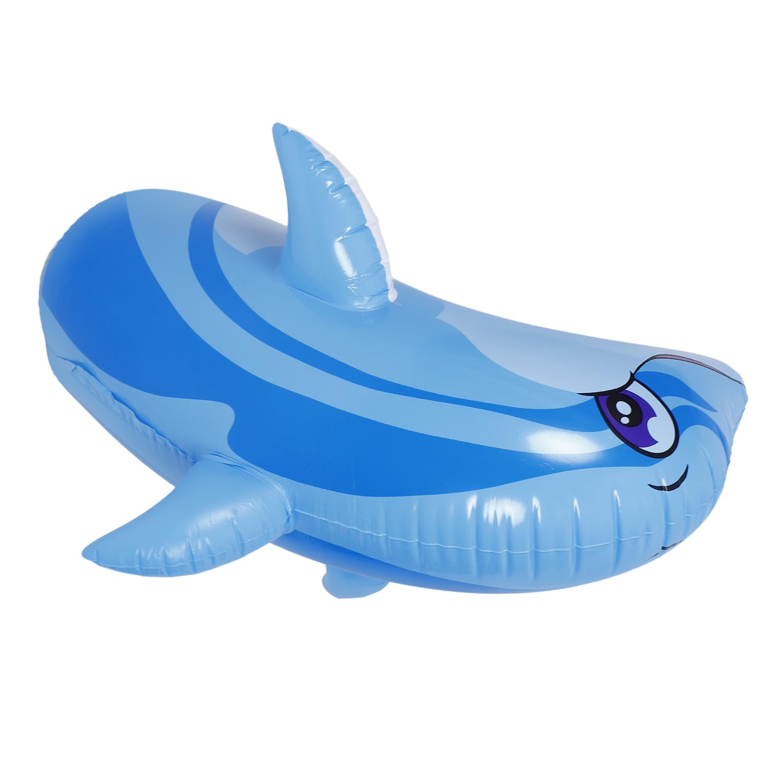 ORFOFE Flotador de Piscina Delfín Inflable de PVC 85 CM Juguete Reutilizable Adultos Decoración al Aire Libre Resistente y Fácil de Transportar