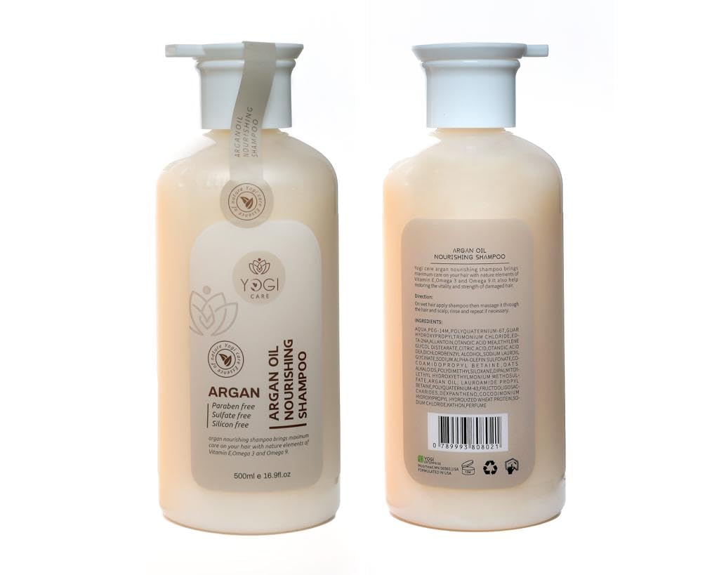 YOGI CARE ARGAN OIL Nourishing Shampoo 500 ML