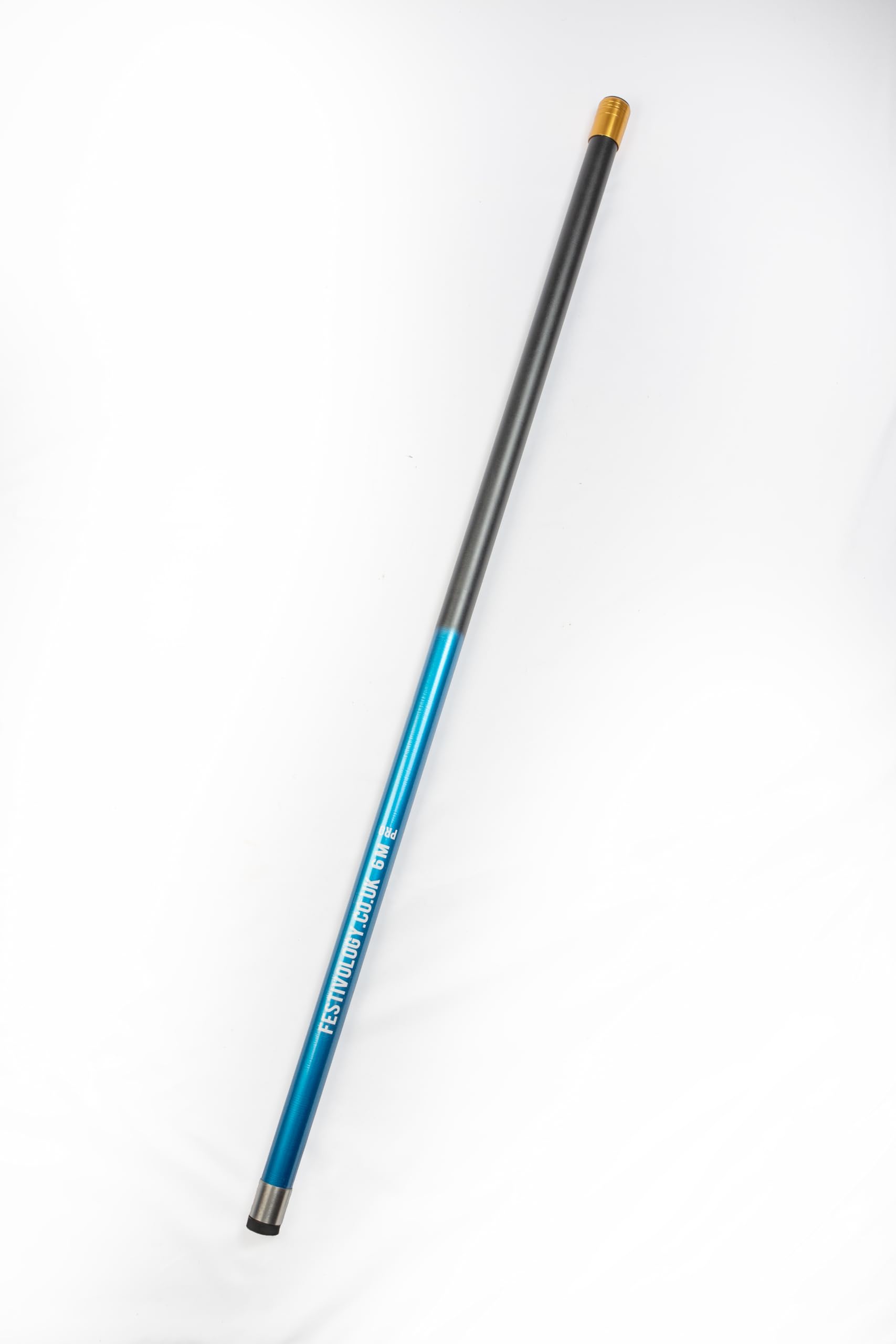 Pro Telescopic Flag Pole - Extra Strong Festival and Camping Flag Pole with Reinforced Structure and Metal Collars (6m)