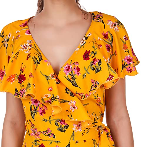 Image of BoheeWohee Women Midi Wrap-Around Dress