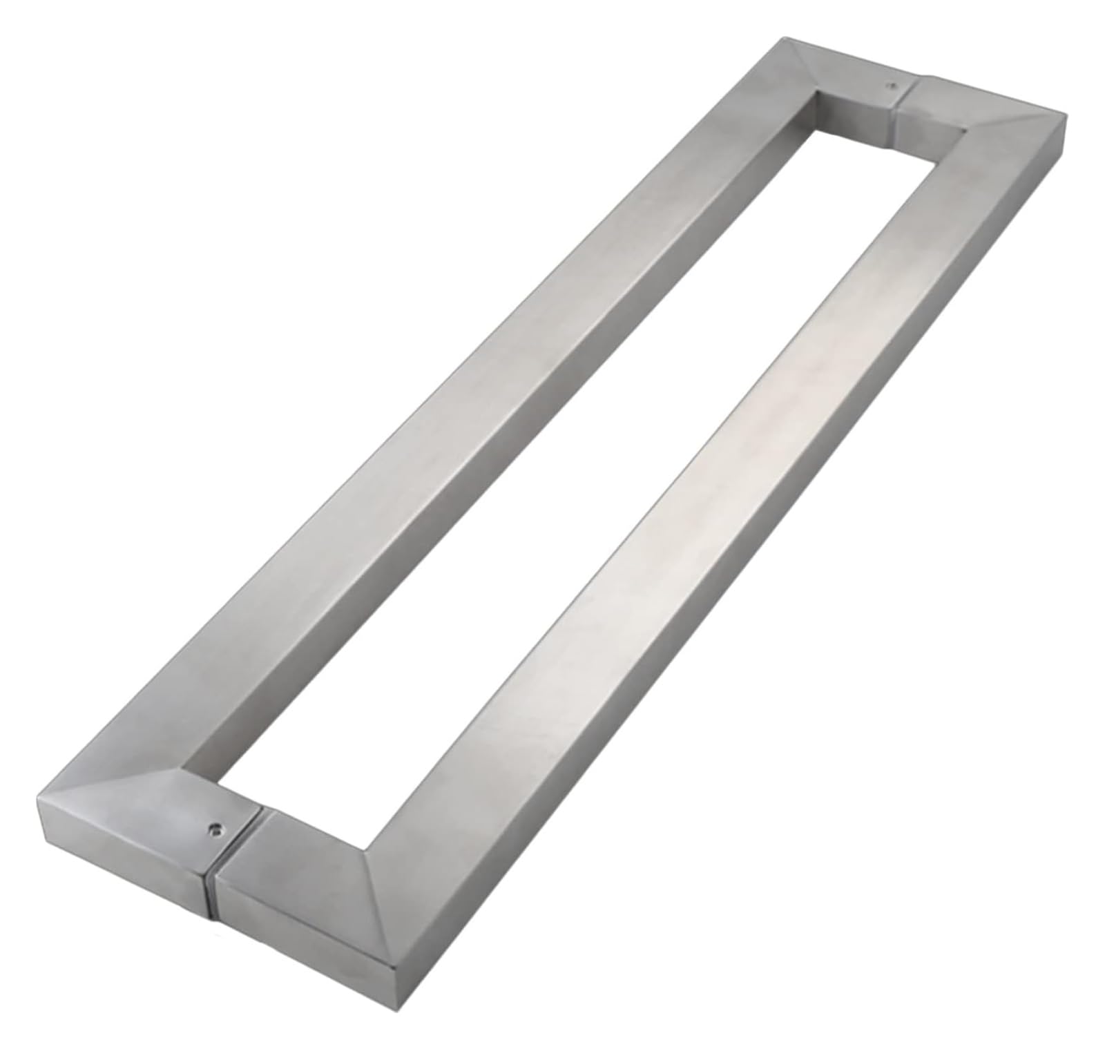 Niusabou Sier Door Handle Barn, Sliding Barn Door Handle For Indoor Outdoor Glass Wood Square Bar Multicolor 60-150Cm(,80Cm(2.6Ft))