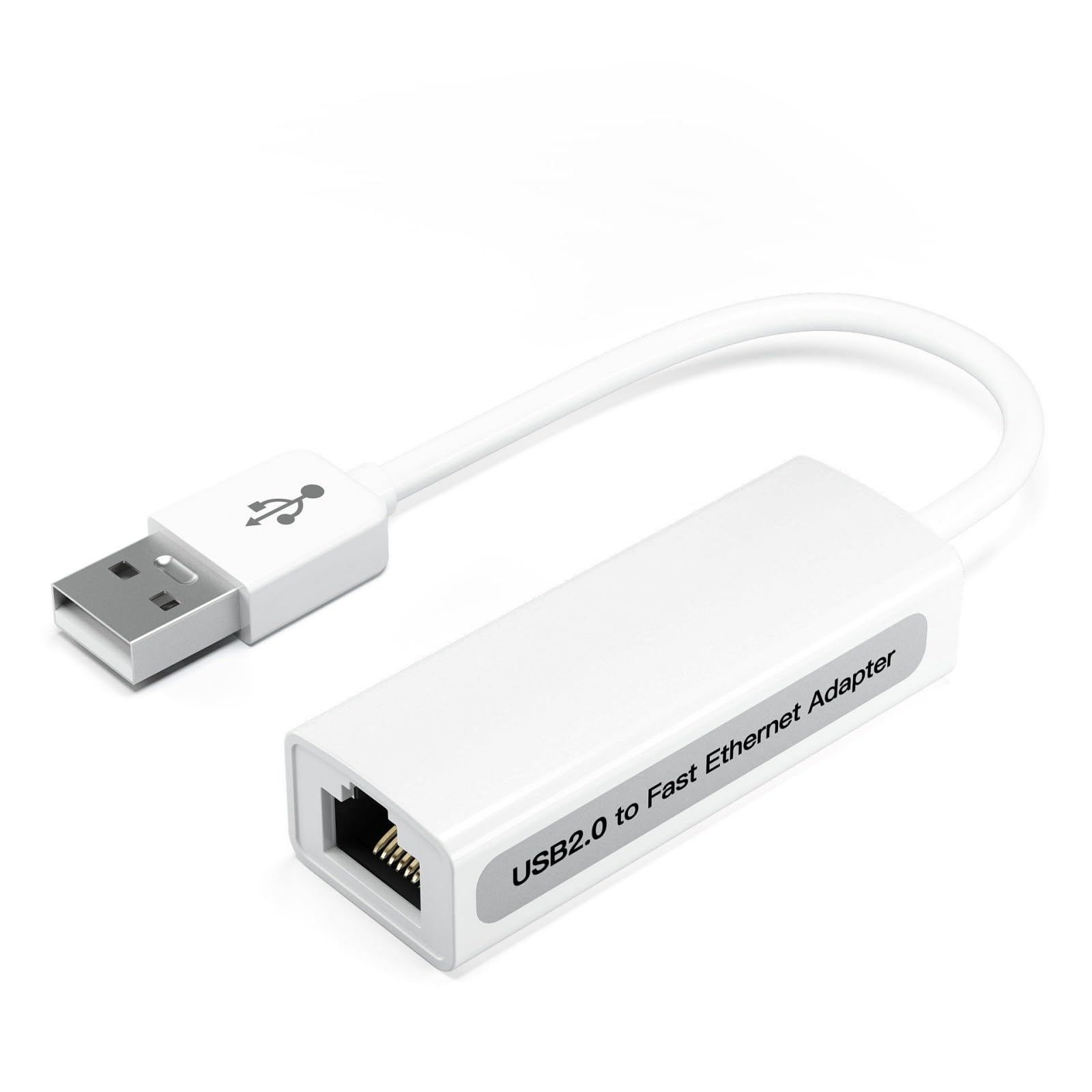 RTL8152B Adaptateur Ethernet USB 2.0 vers RJ45 10/100Mbps Carte réseau