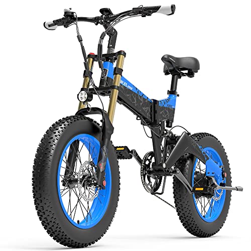 LANKELEISI-X3000plus-UP-Velo-electrique-Pliant-pour-Hommes-et-Femmes-velo-de-Montagne-20-Pouces-Fourche-Avant-a-amortisseurs-pneumatiques LANKELEISI X3000plus-UP Vélo électrique Pliant pour Hommes et Femmes, vélo de Montagne 20 Pouces, Fourche Avant à amortisseurs pneumatiques