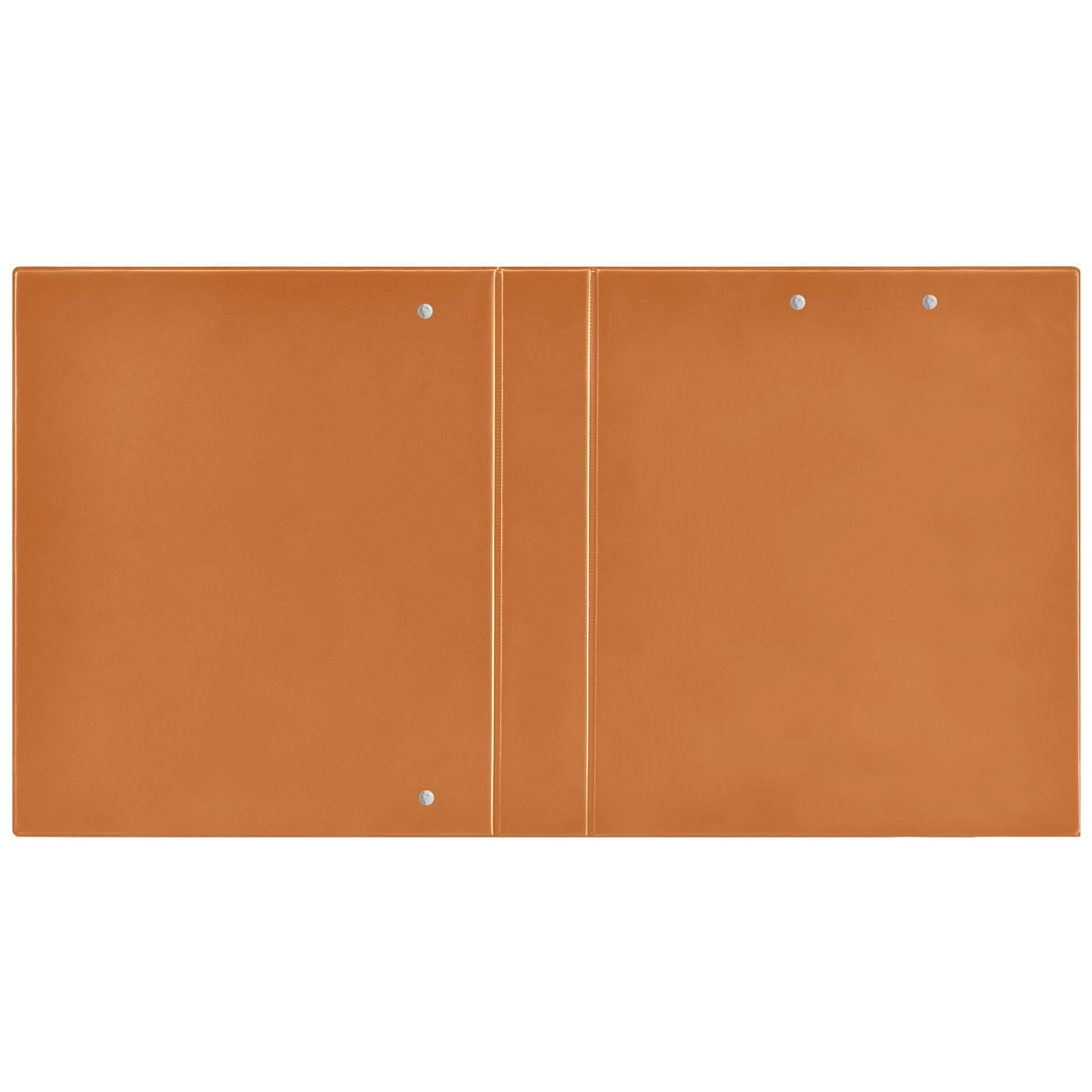 Kcldeci Raccoglitore a 3 anelli con copertina rigida, color cioccolato, anelli rotondi da 3,8 cm, con tasche interne, per scuola, ufficio, ricette, raccoglitori, confezione da 2