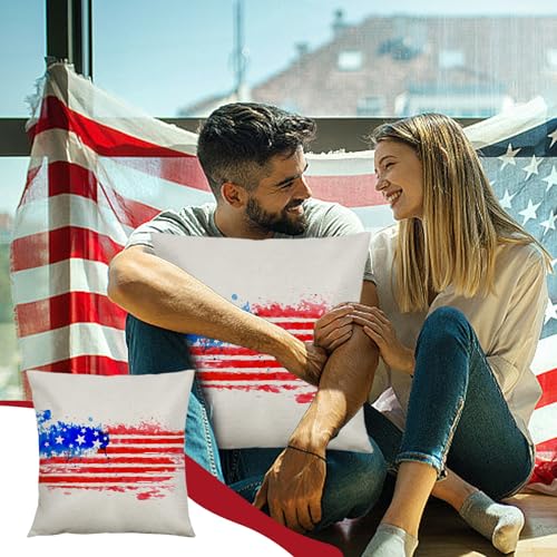 Clearance Independence Day Pillow Cover