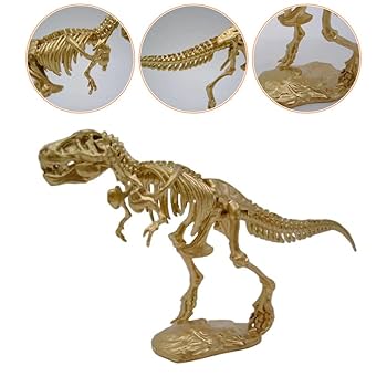 Amazon.co.jp: FOMIYES 恐竜 化石 骨格 合金 恐竜 骨 おもちゃ