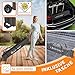 KESSER® Pavillon Faltpavillon 3x3m | Pop-Up Gartenpavillon Höhenverstellbar Stabil Wasserdicht Winterfest | Partyzelt Festzelt UV-Schutz 50+ inkl. Tasche mit Rollen & Bodenanker | Beige