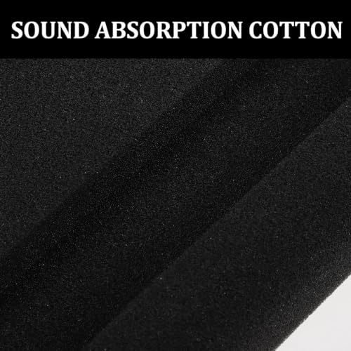 Vaguelly 2sets Professional Soundproofing Pad Speaker Isolation Pads for Acoustic Noise Reduction miniatura 5
