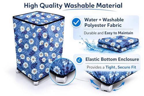 Image of HomeStore-YEP Non Woven Fabric Air Cooler Cover for Symphony Siesta 70XL Desert Air Cooler Cover Grey Flowers