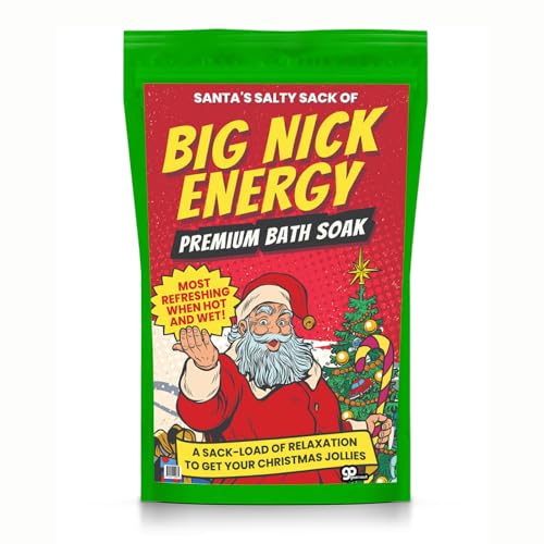 Big Nick Energy Bath Soak - Unleash Confidence and Relaxation - Premium Aromatherapy Blend - Order Now for a Rejuvenating Soak Like Never Before!