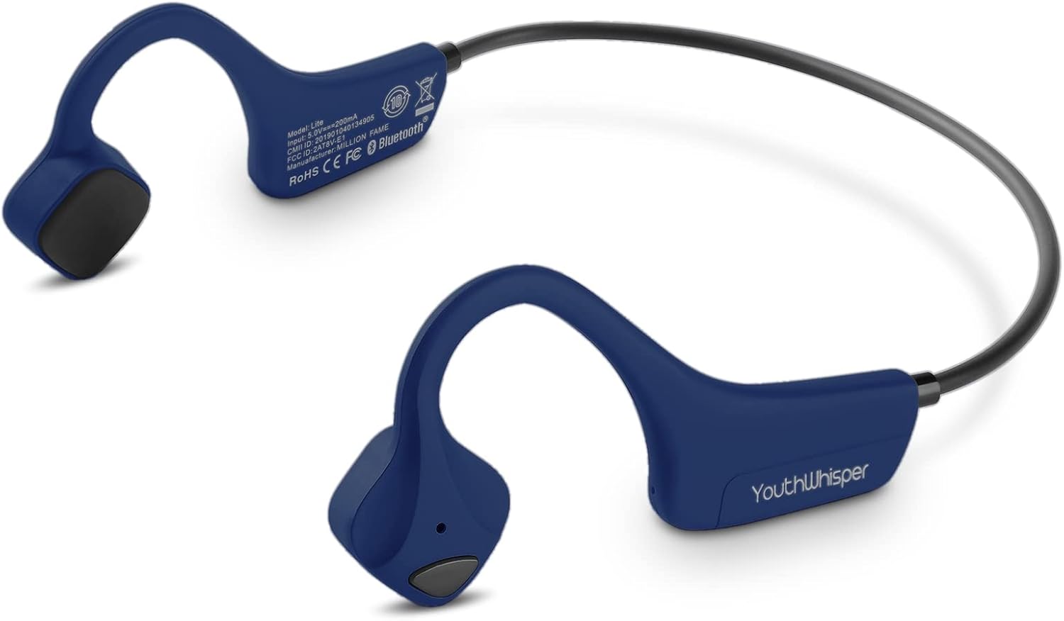 YouthWhisper Bone Conduction Headphones Bluetooth OpenEar Wireless