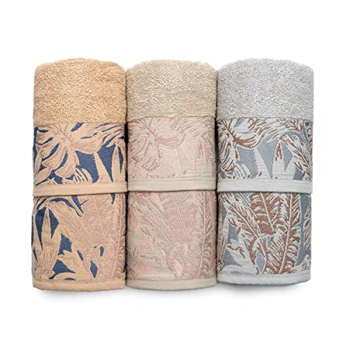 Laura Biagiotti Set Spugna 6 Pezzi Coppie 3 + 3