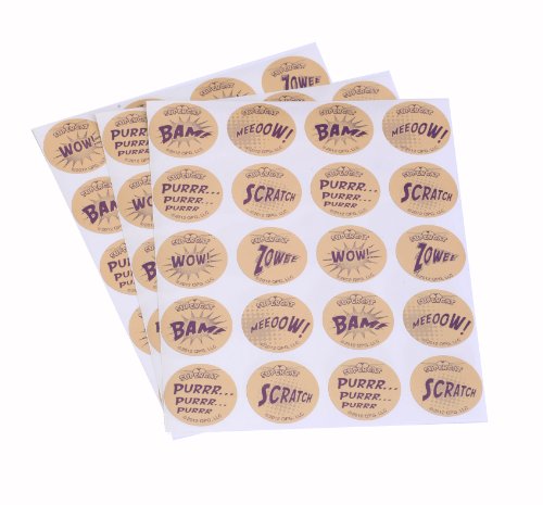 SuperCat 220400 Catnip Stickers, 60 Stickers