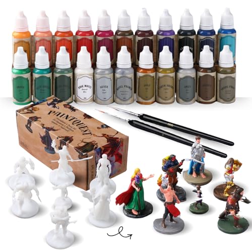 Modelle Paint Set fur DND WH40K Miniature Hobbymaler Farbmischfähigkeit
