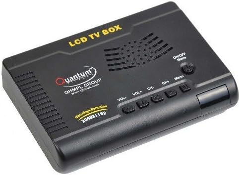 QUANTAM External LCD TFT TV Tuner Box