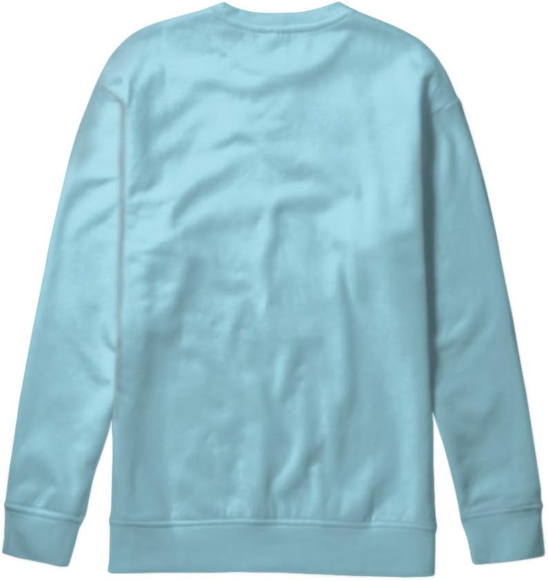 Amzbeauty Men's Sweatshirt Solid Crewneck Pullover, Size S-4XL