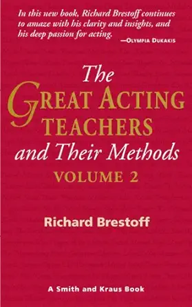 The Great Acting Teachers and Their Methods: Volume 2, 1st Edition - E-Book - Original PDF - img